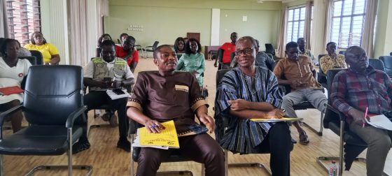 In attendance was the District Coordinating Director with the DCE and HOD’S in the training section about the 2026 DDDP system